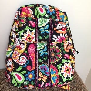 Vera Bradley Disney Midnight Mickey Small Backpack